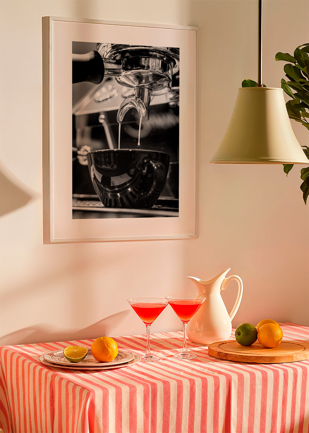 Kökskonst: Espresso i svartvitt