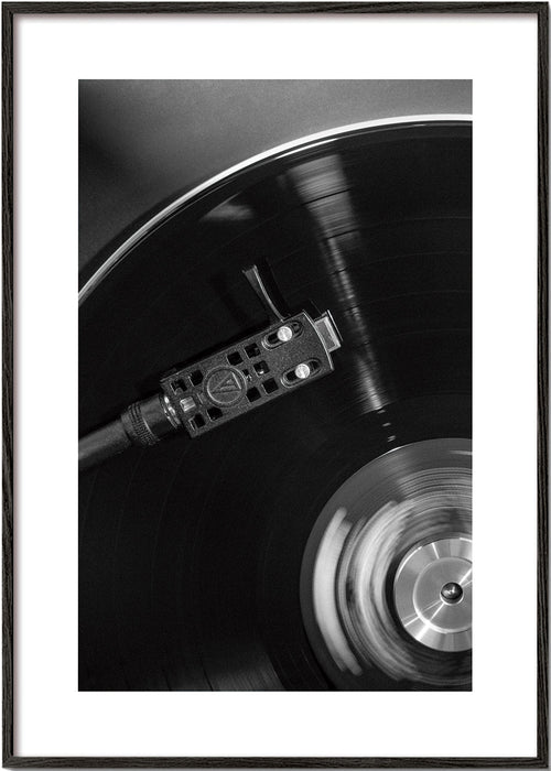 Vinylfotografi närbild