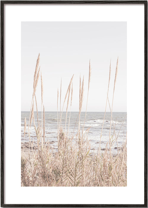 Landskapskonst med strandgräs