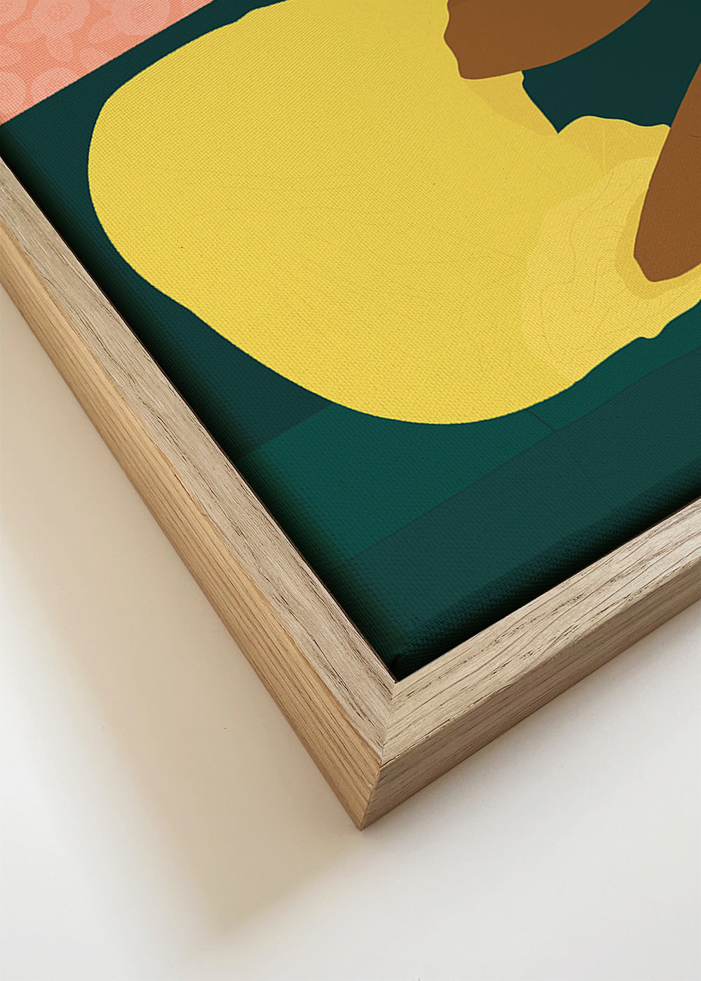 Illustration av en uppochnedfigur på soffan