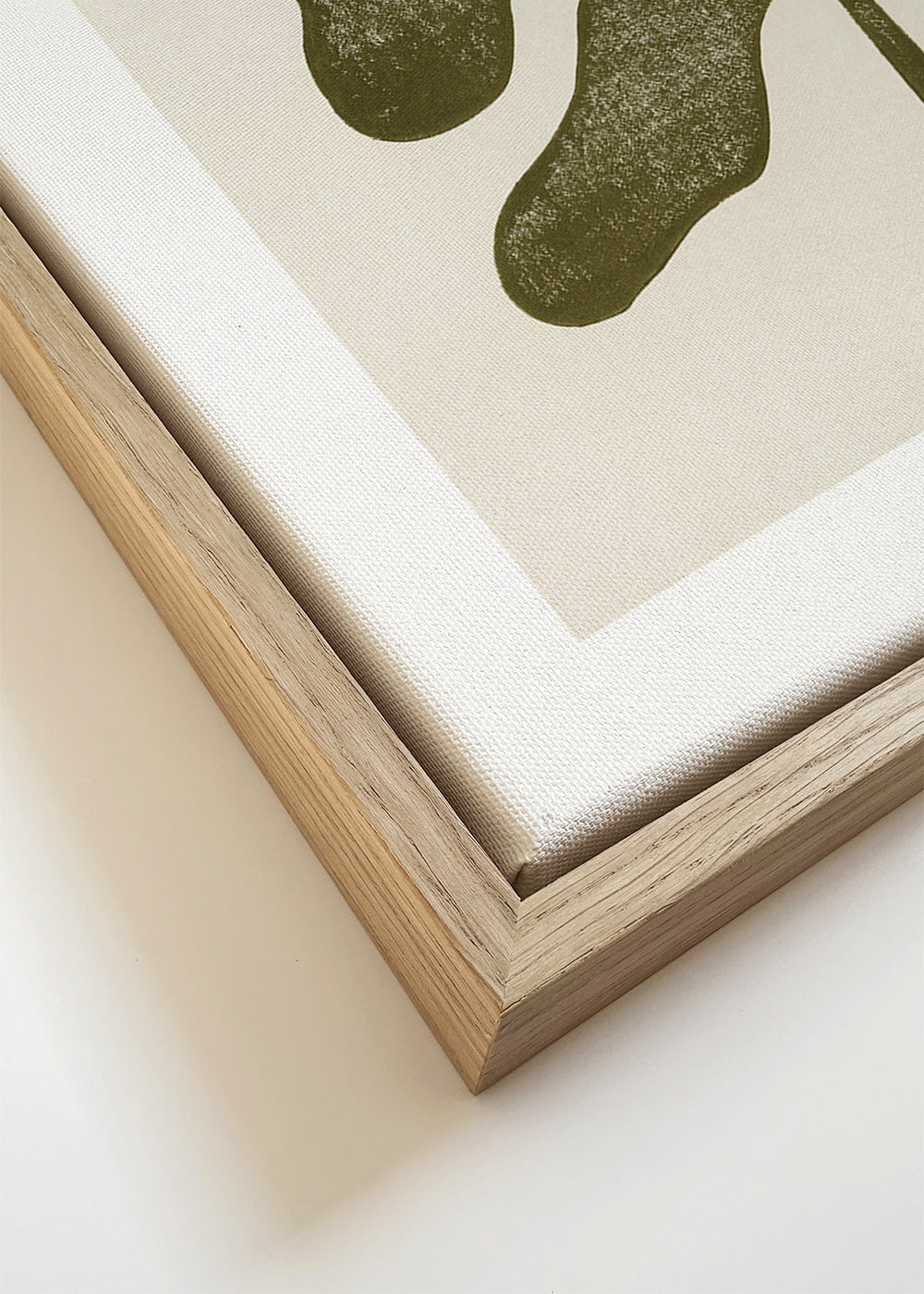 Botanisk poster gröna blad