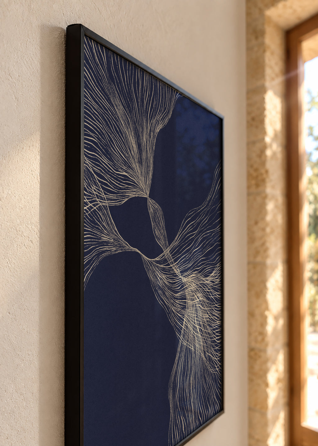 Interaction #1 - Framed poster detail