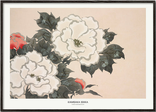 Botanisk poster: japansk blomsterstudie