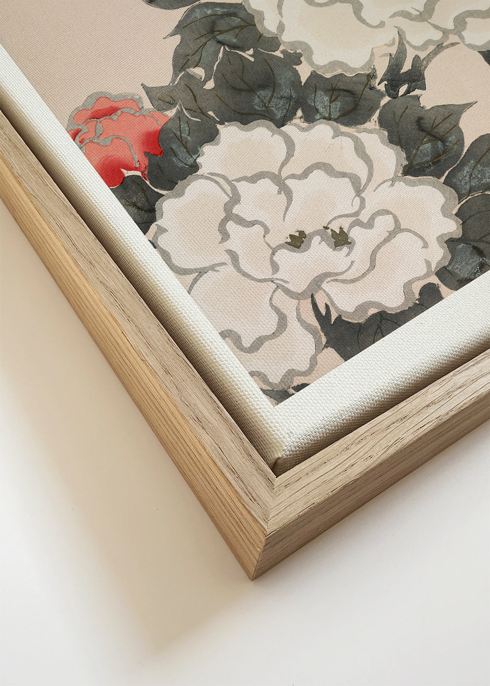 Botanisk poster: japansk blomsterstudie