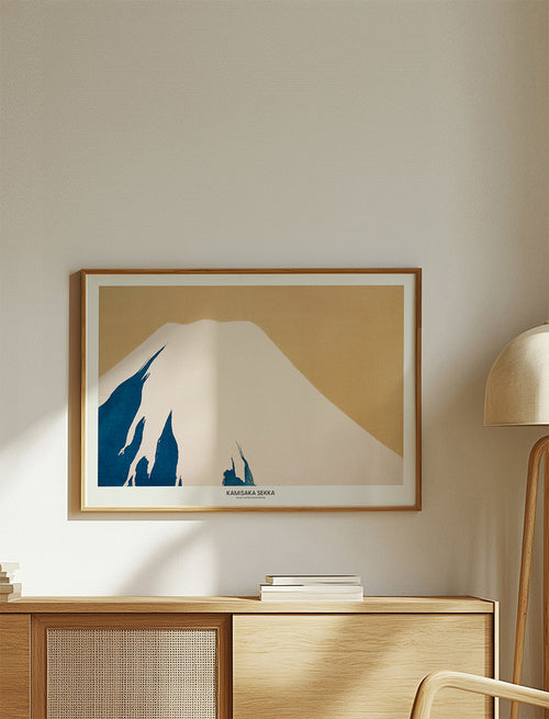 Landskapstavla: Minimal Mount Fuji