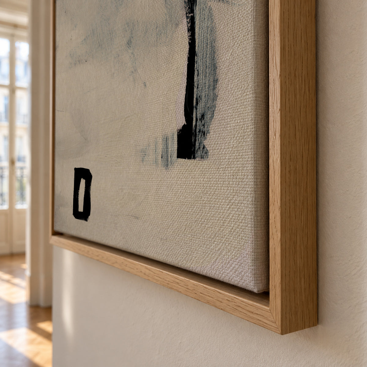 Beyond - Framed canvas detail
