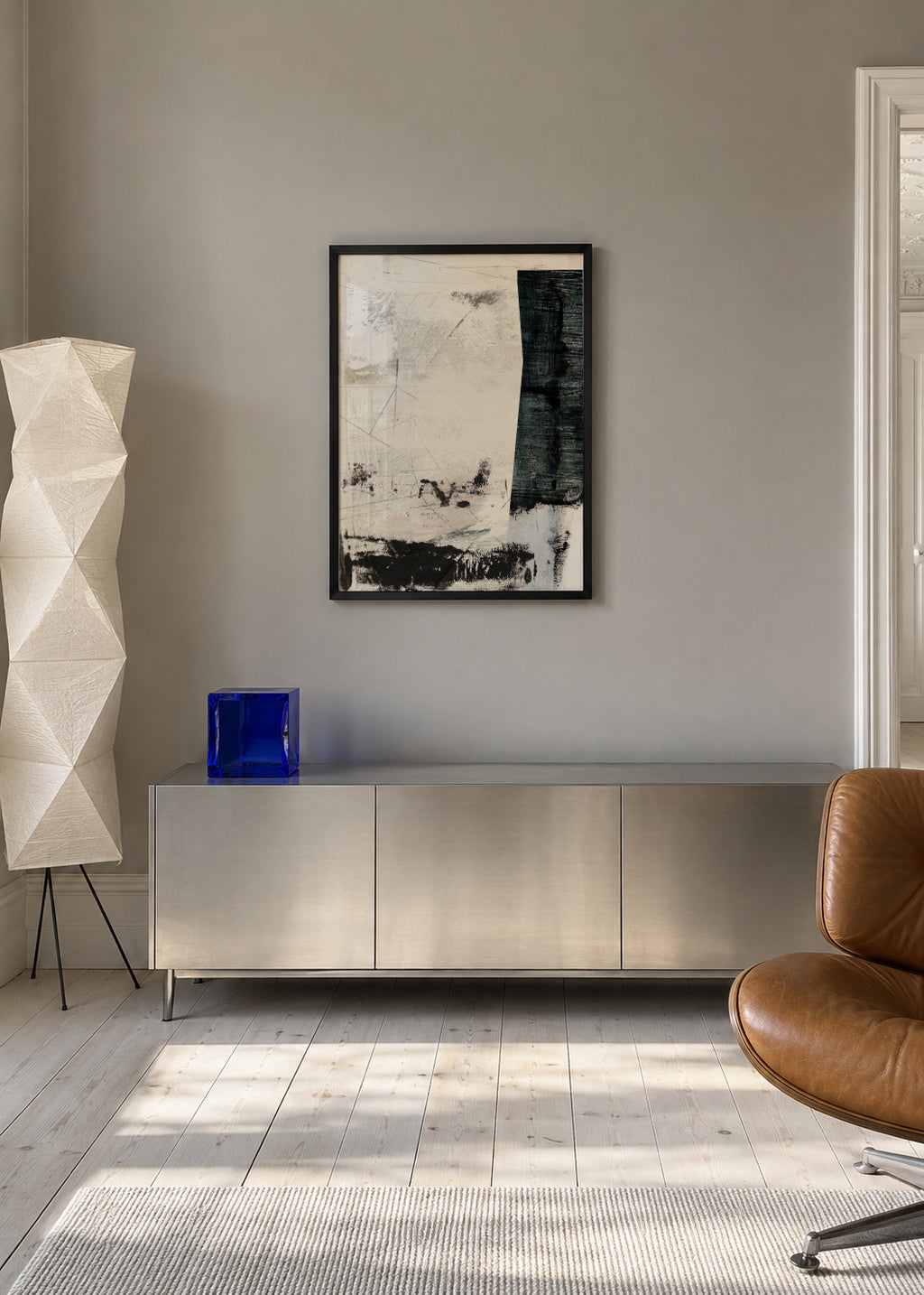 Movement - Framed poster in an interior