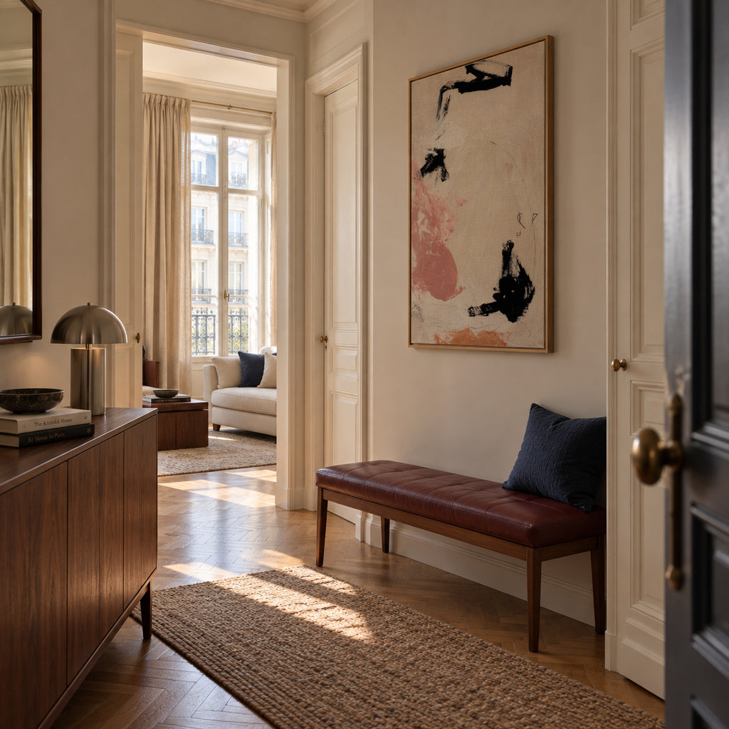 Ballet - Framed canvas in an interior