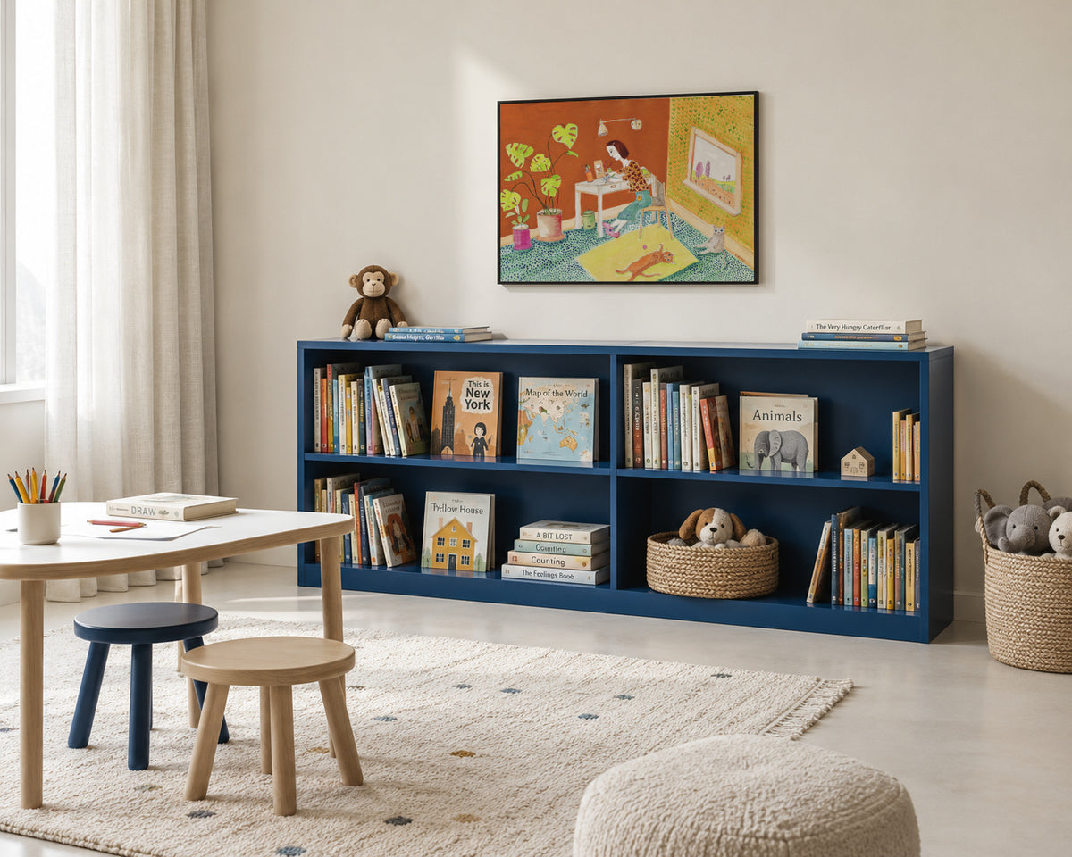 Life with Cats - Framed poster in an interior
