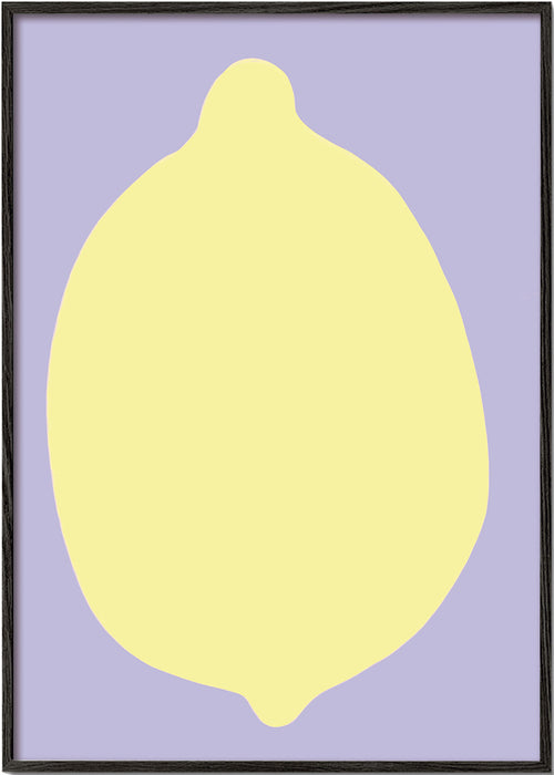 Kökskonst citron silhuett