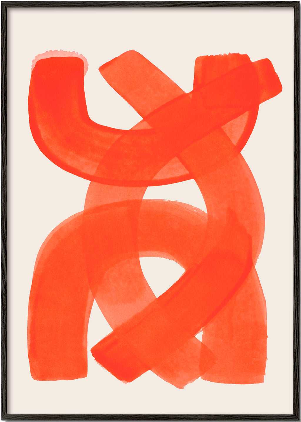 Orange Strokes