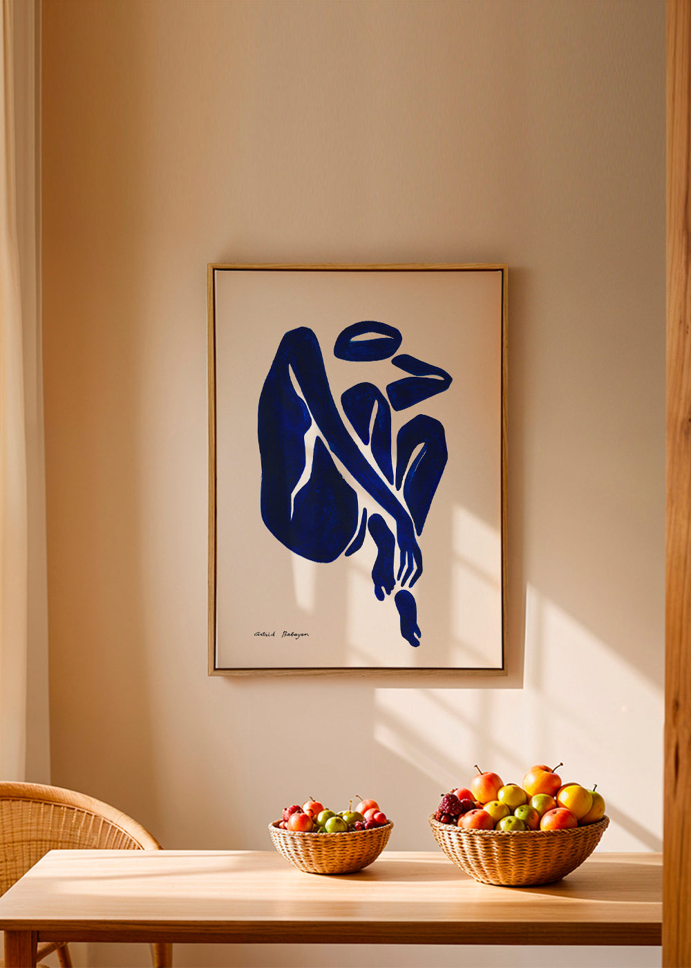 Blue Figure #3