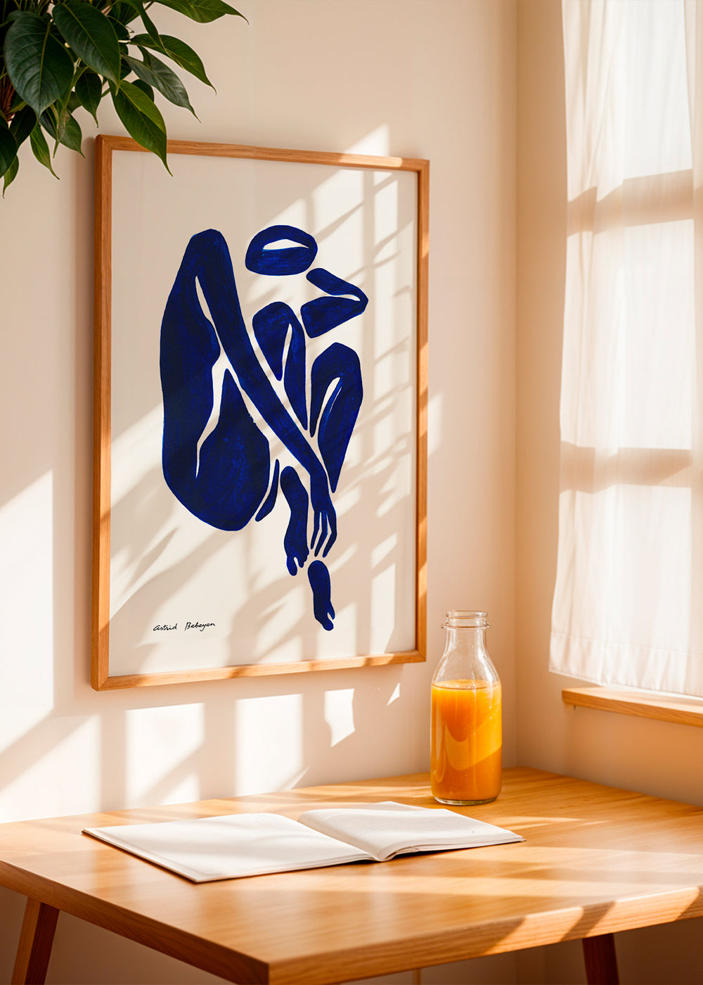 Blue Figure #3