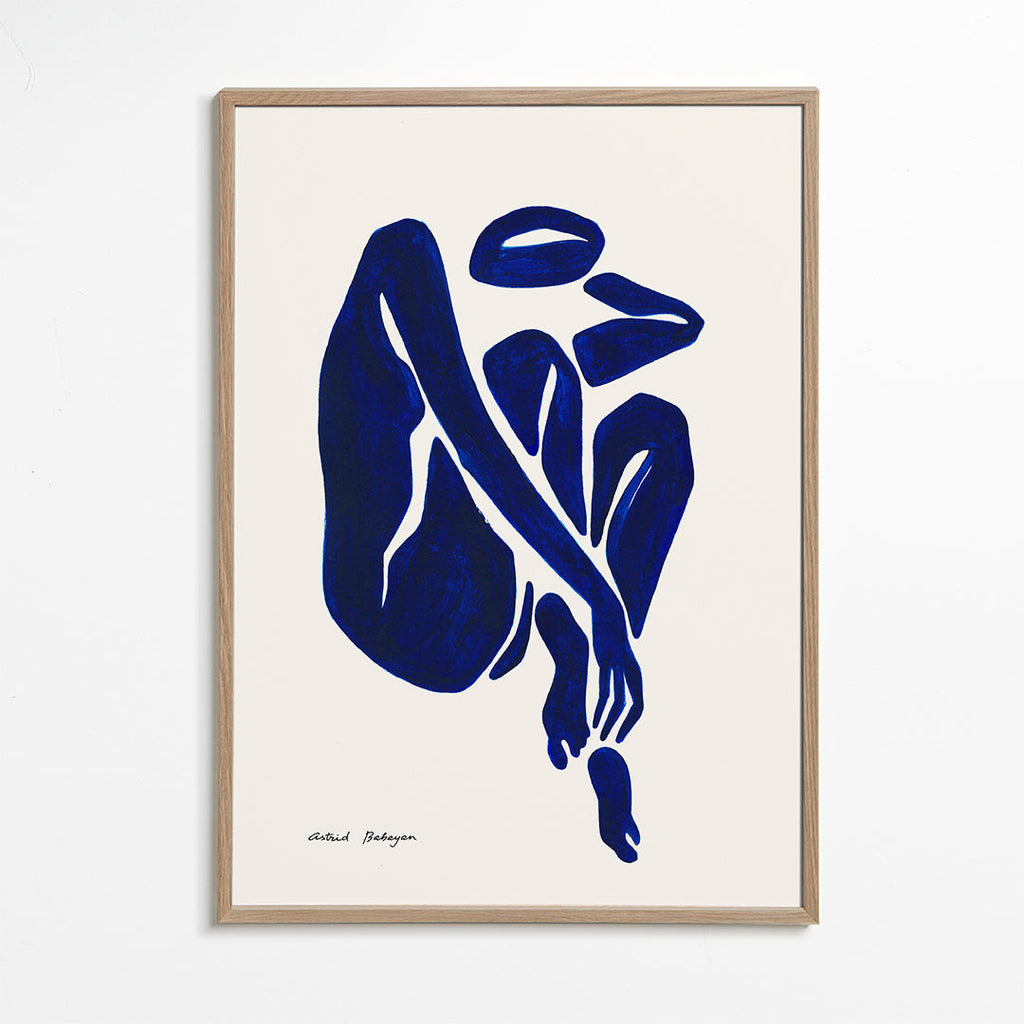 Blue Figure #3