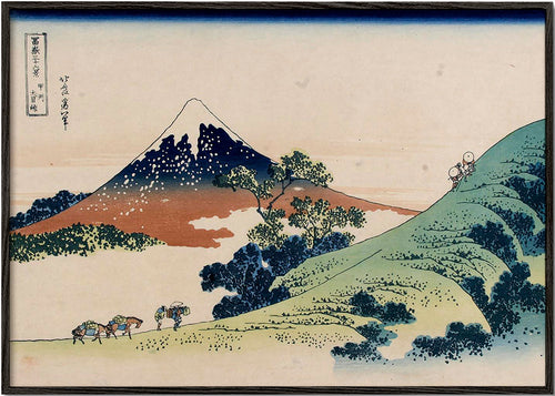 Landskapskonst: Mount Fuji i ukiyo-e-stil