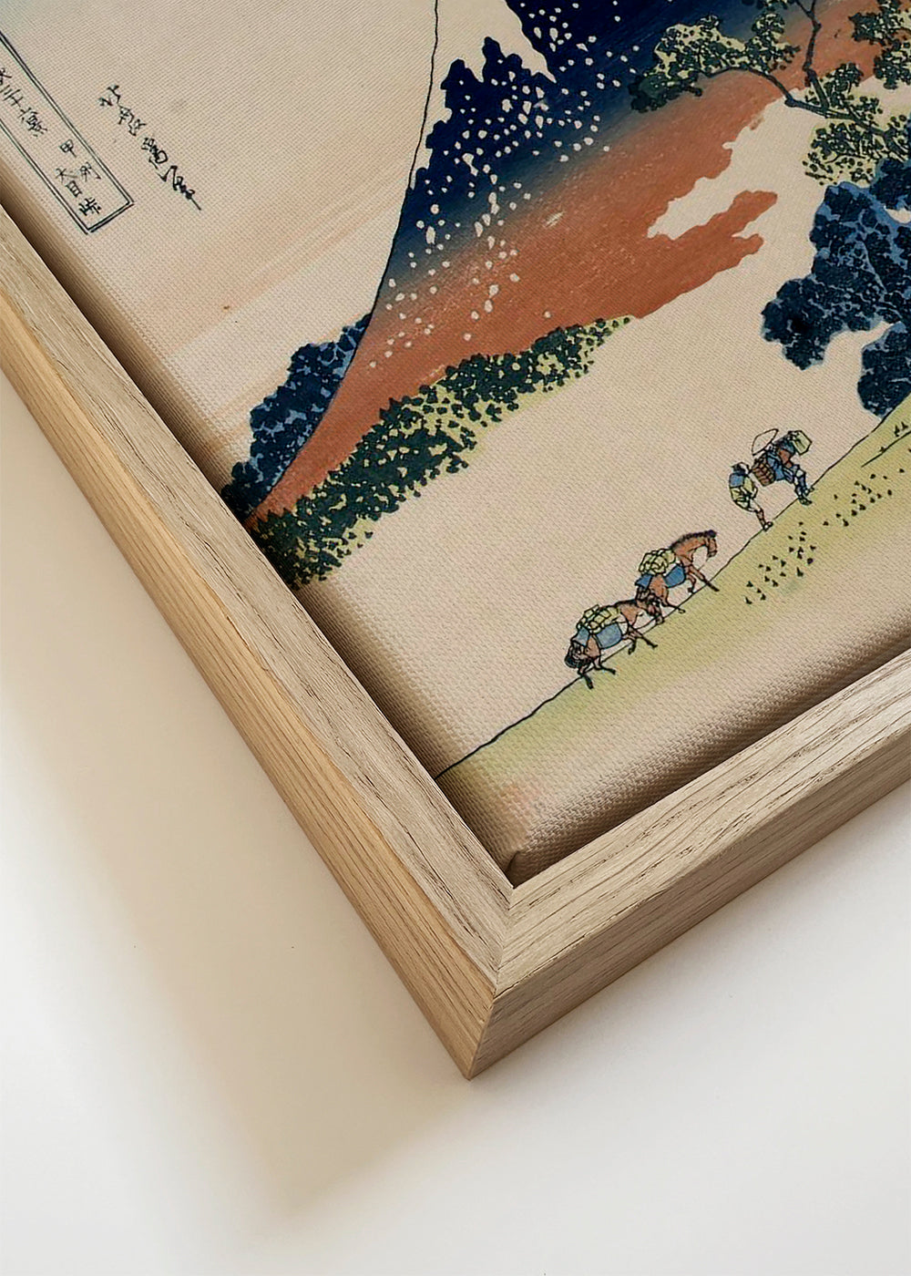 Landskapskonst: Mount Fuji i ukiyo-e-stil