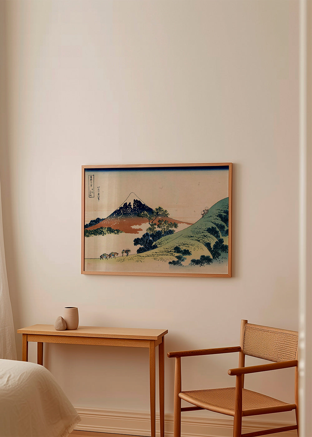 Landskapskonst: Mount Fuji i ukiyo-e-stil