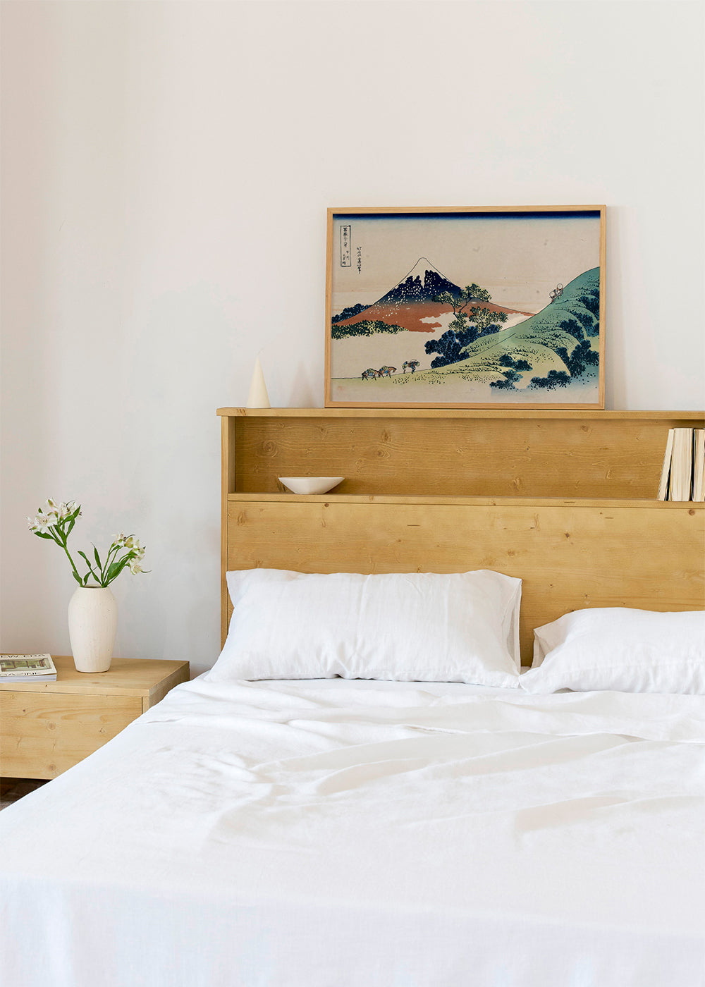Landskapskonst: Mount Fuji i ukiyo-e-stil