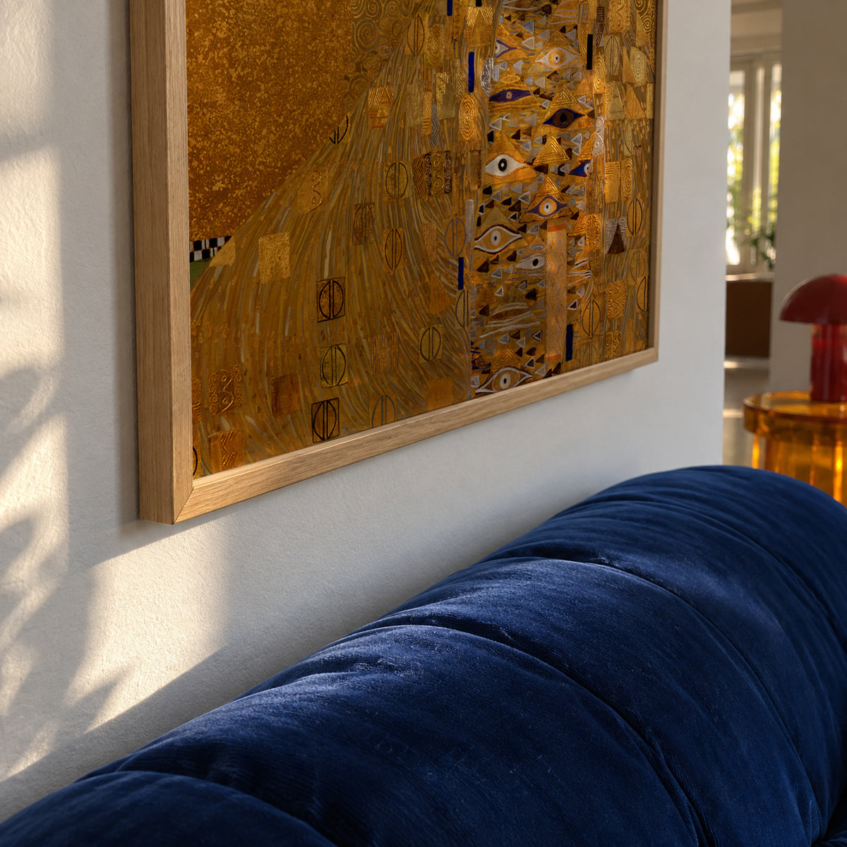 ADELE BLOCH BAUER I - Gustav Klimt - Framed poster detail
