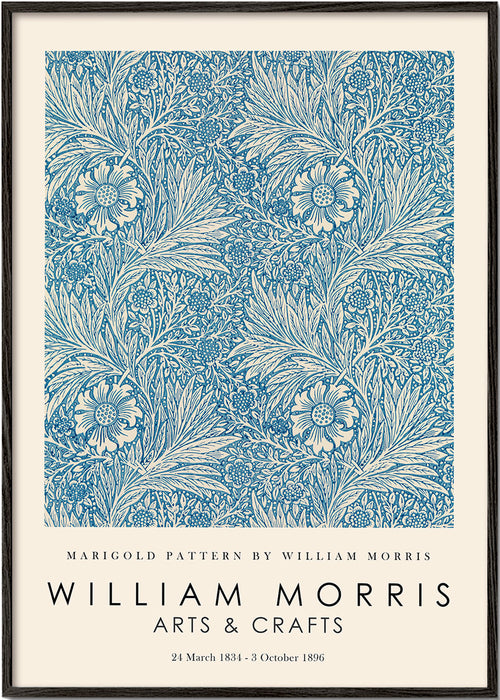 Botanisk poster William Morris Marigold
