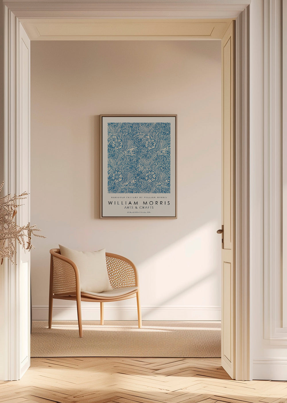 Botanisk poster William Morris Marigold
