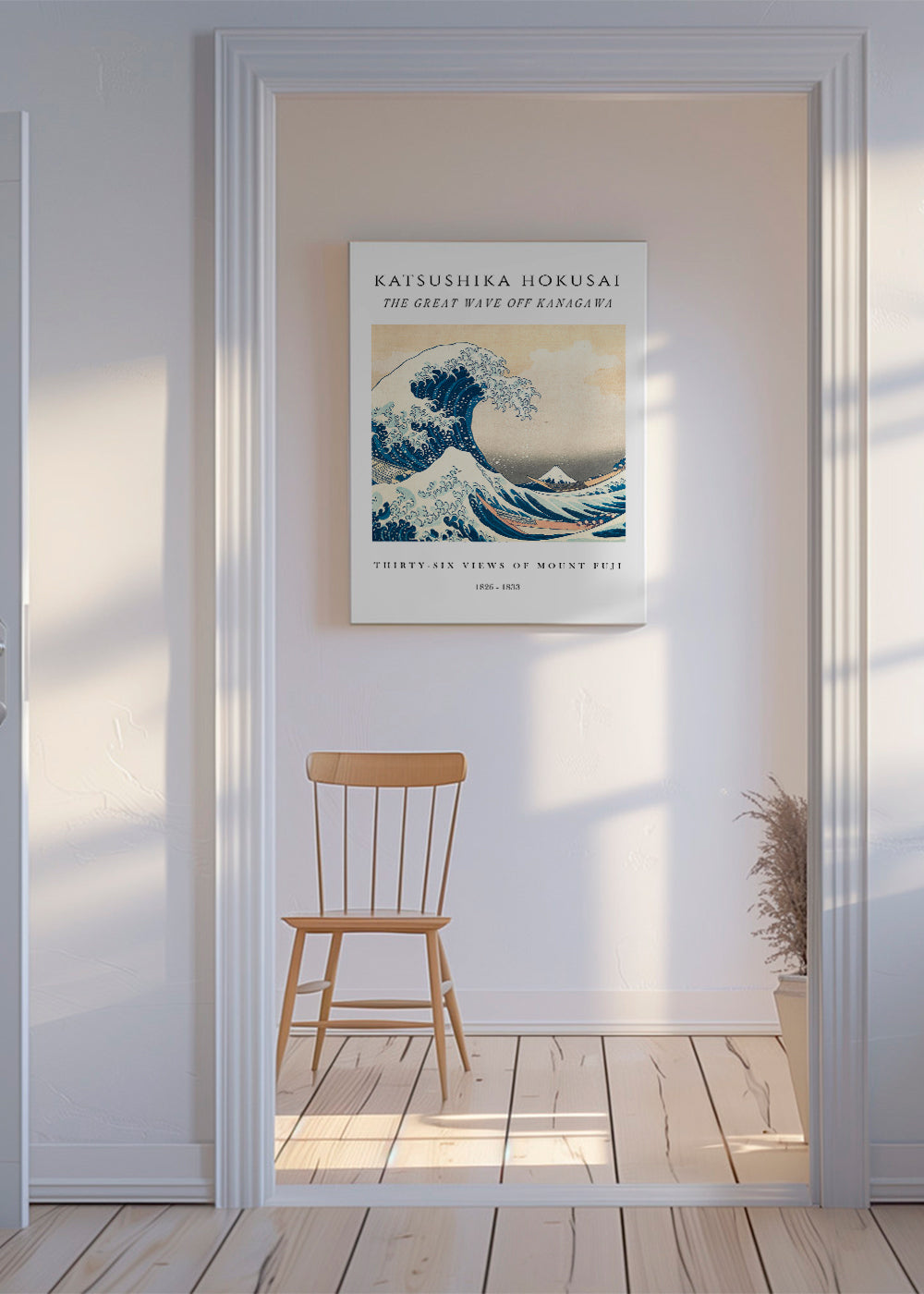 Landskapskonst Den stora vågen