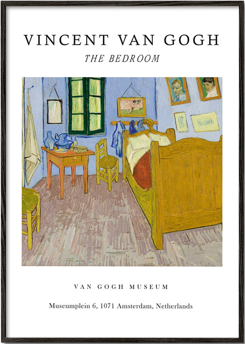 Vintage affisch: Van Goghs sovrum
