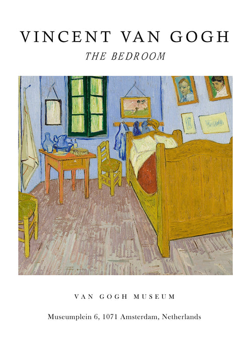 Vintage affisch: Van Goghs sovrum