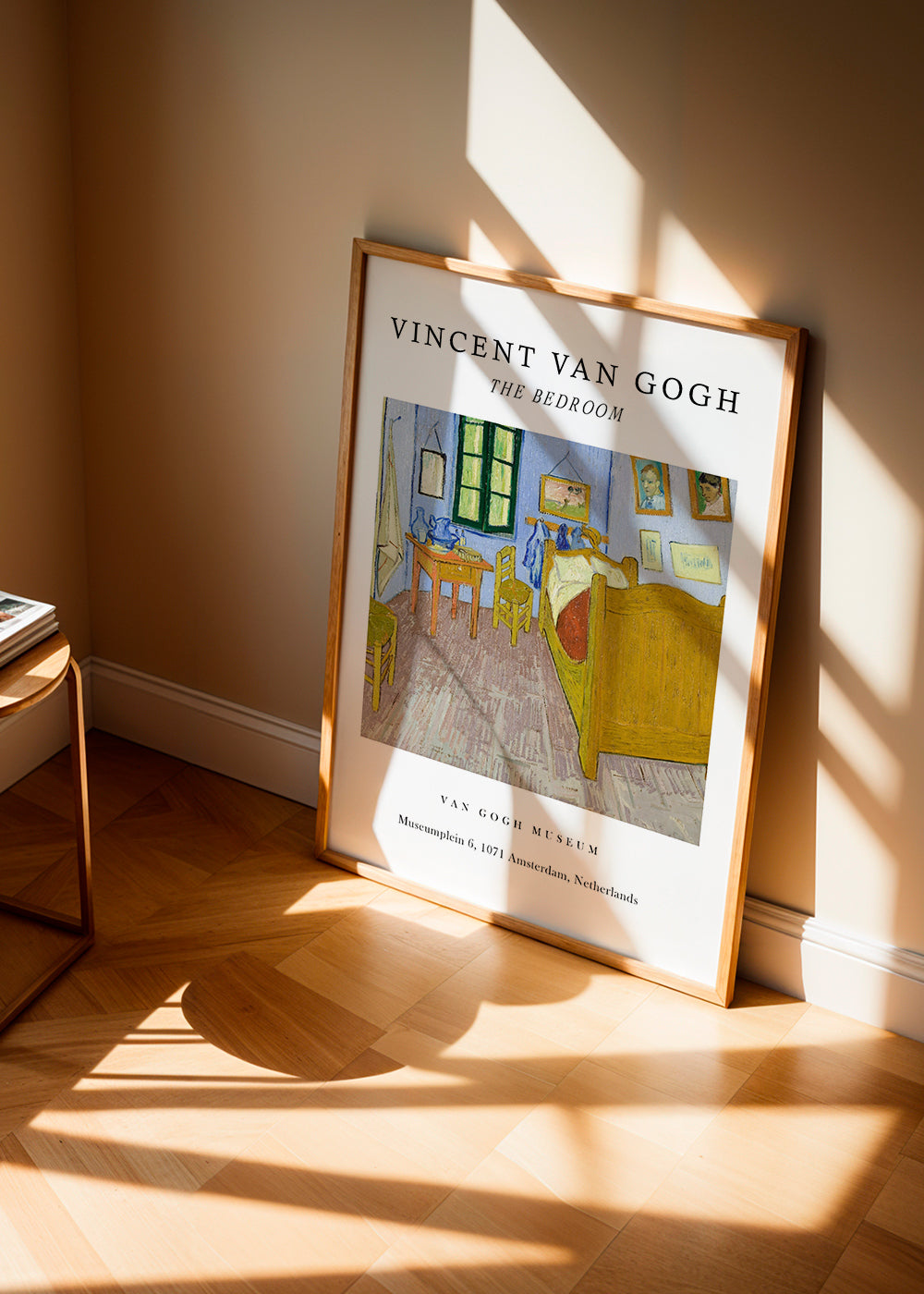 Vintage affisch: Van Goghs sovrum
