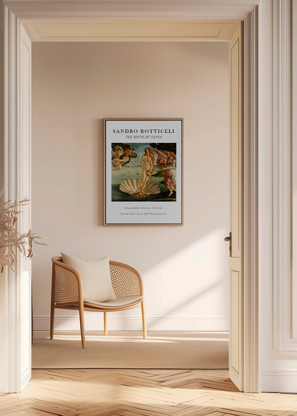Klassisk Venus födelse-tryck av Botticelli