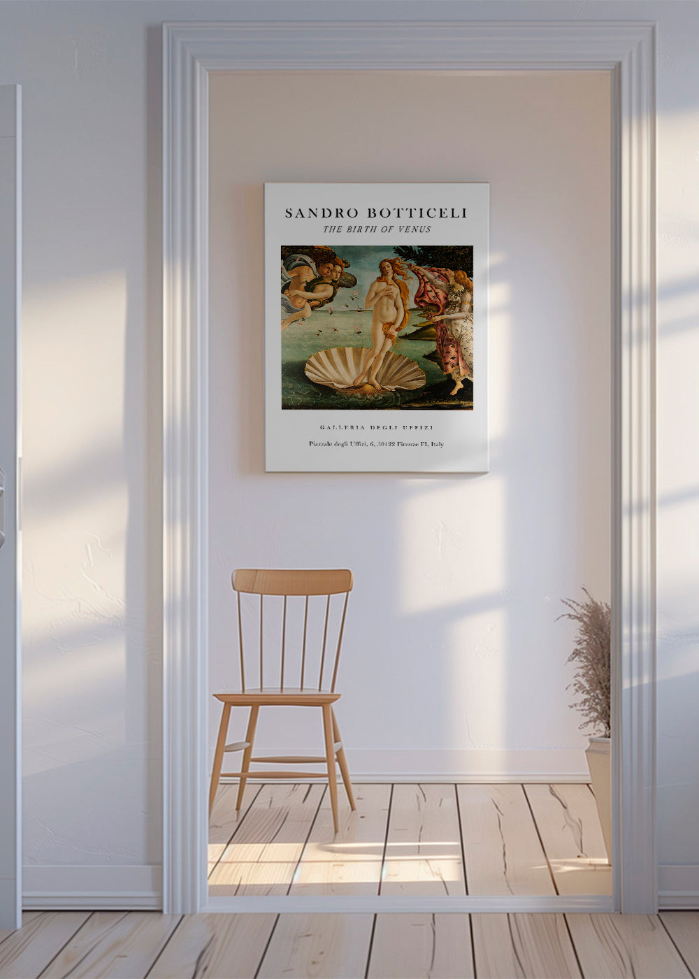 Klassisk Venus födelse-tryck av Botticelli