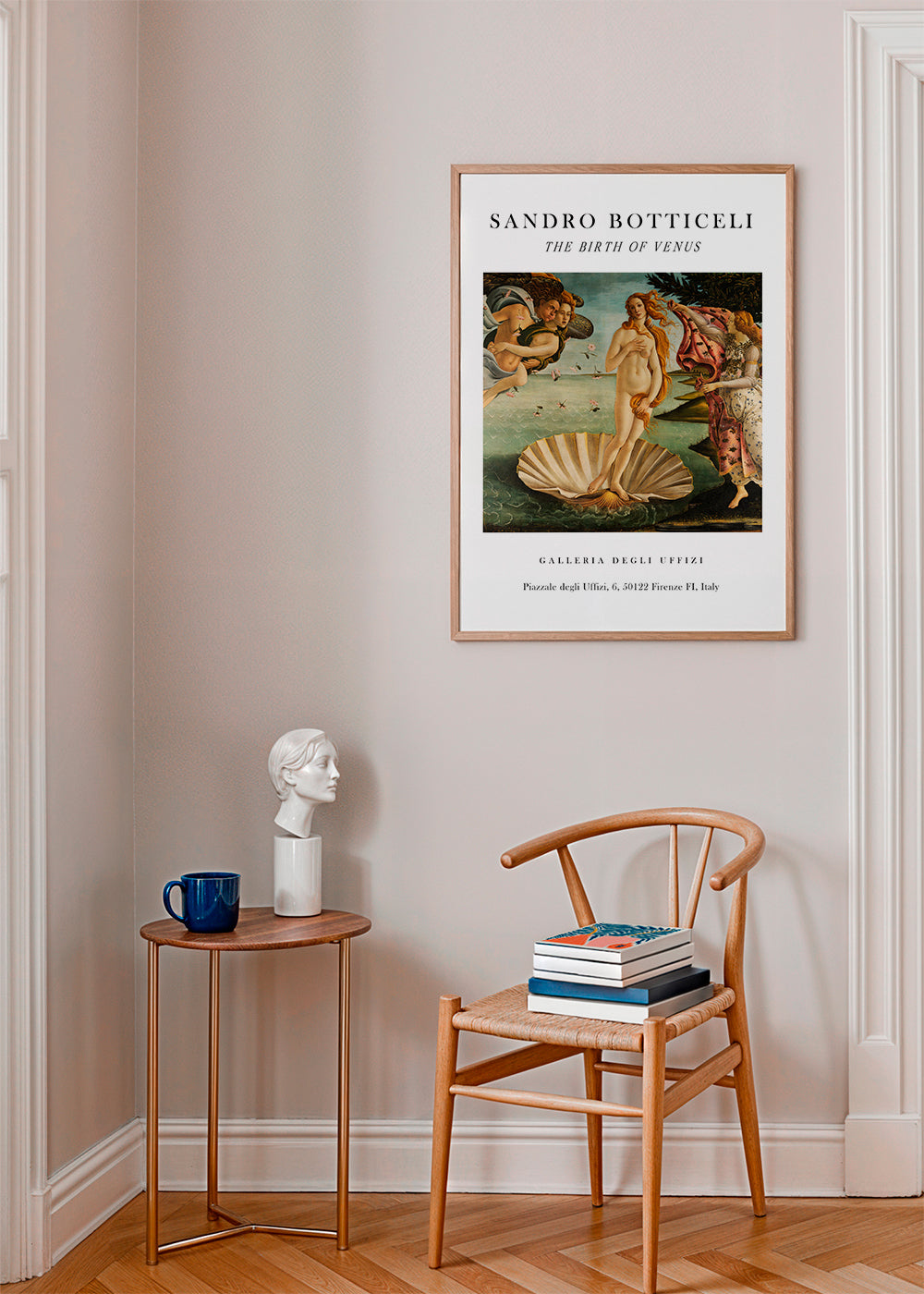 Klassisk Venus födelse-tryck av Botticelli