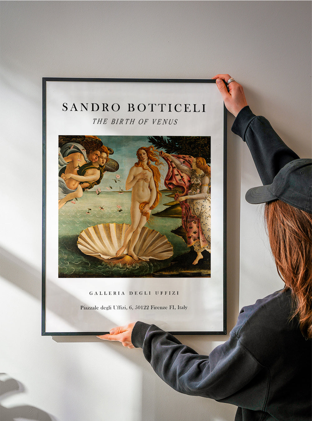 Klassisk Venus födelse-tryck av Botticelli