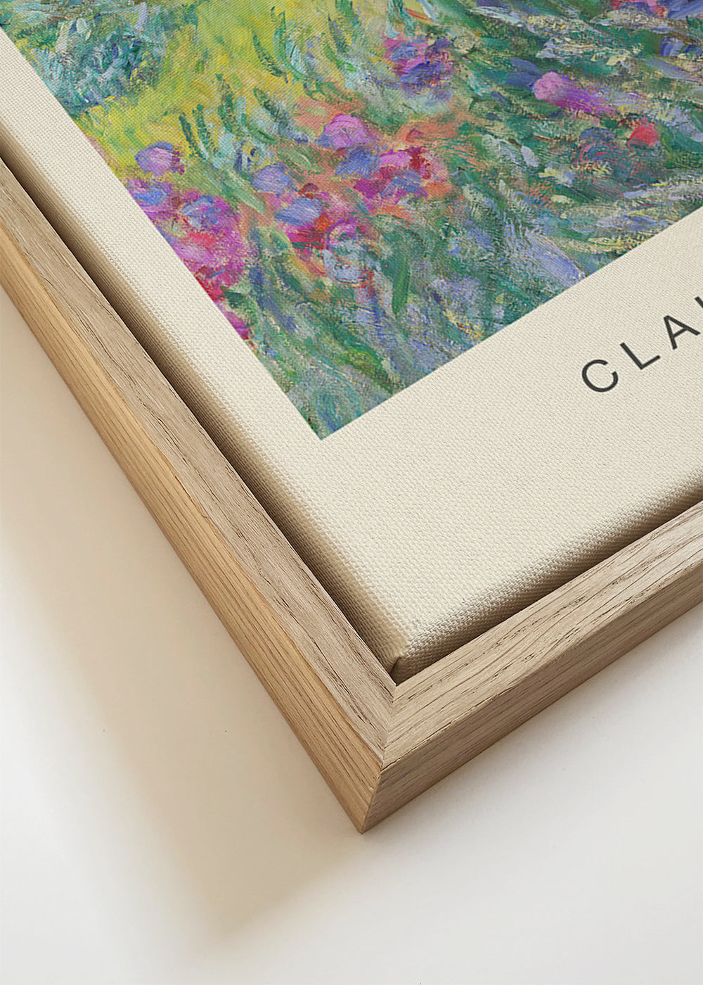 Botanisk poster Giverny trädgård