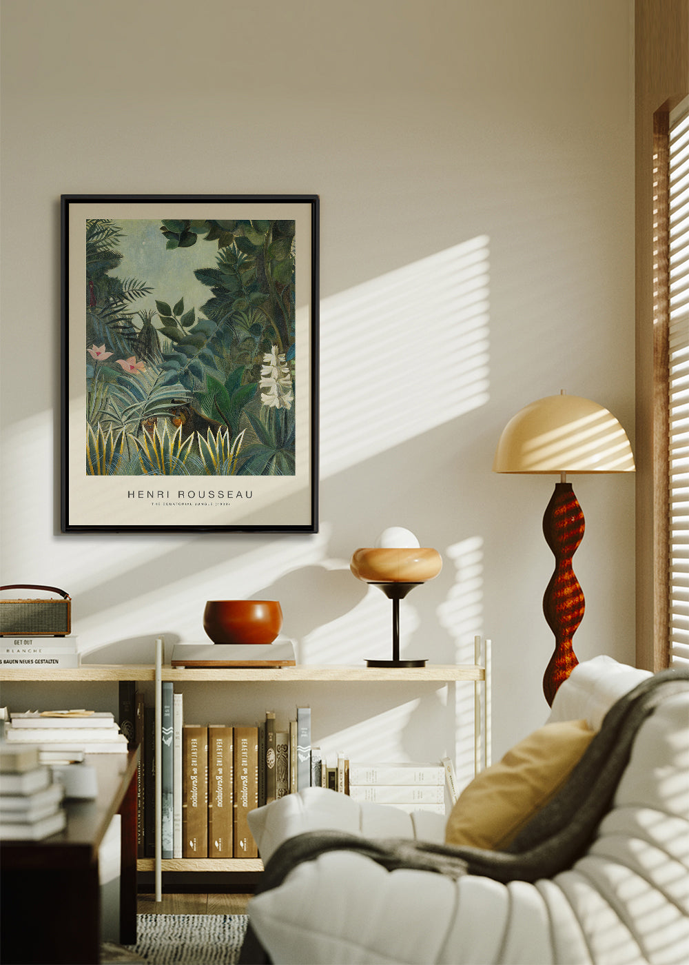 Botanisk poster: Rousseau djungel