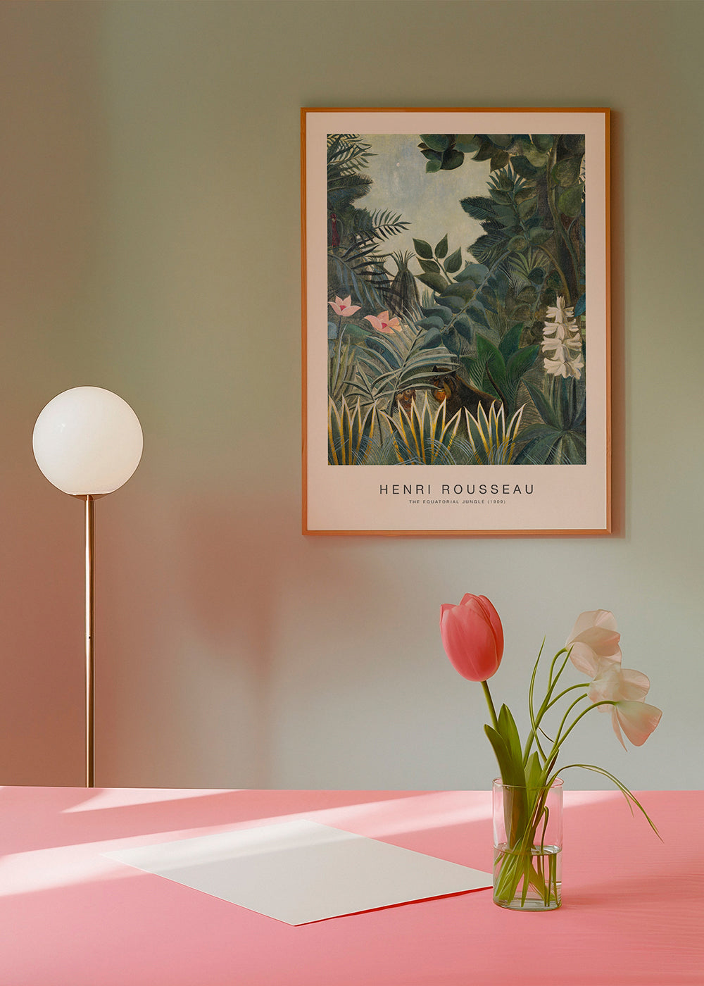Botanisk poster: Rousseau djungel