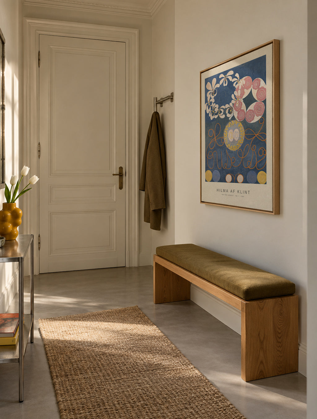 The Ten Largest, No.1 (Special Edition) - Hilma af Klint - Framed canvas in an interior