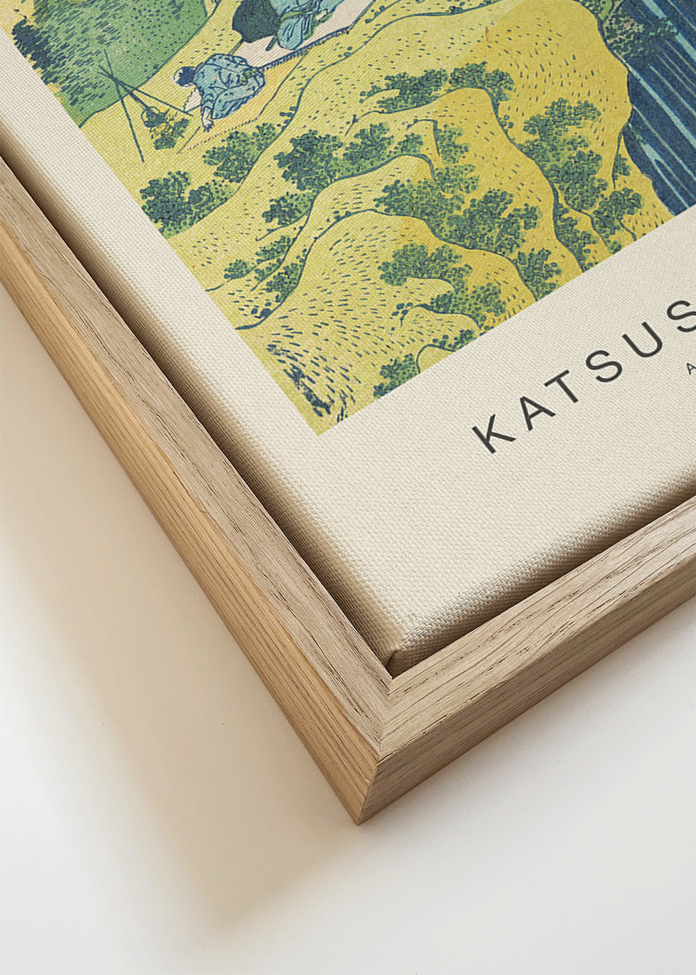 Landskapskonst: Amida-fallet av Hokusai