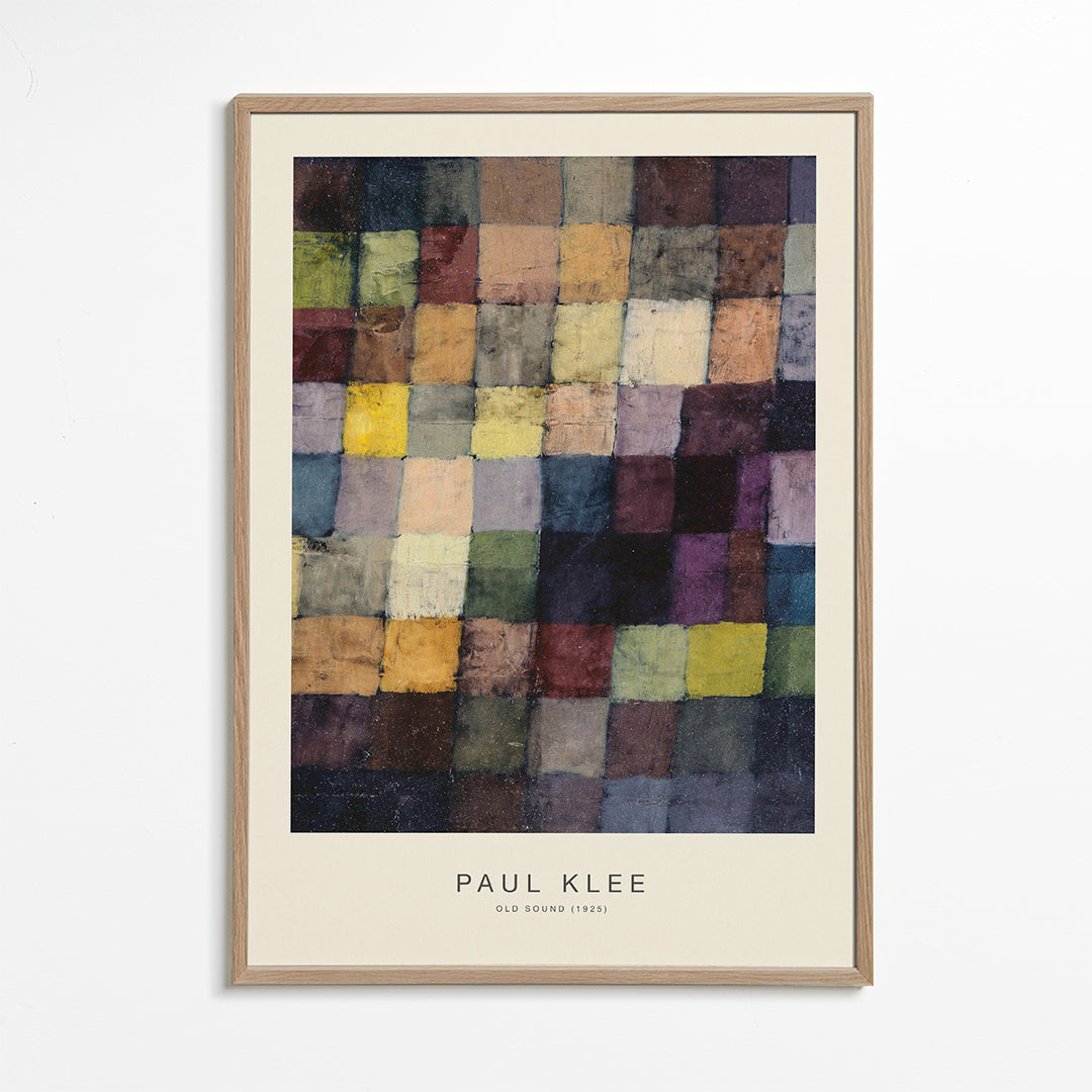 Abstrakt konst Paul Klee färgrutor