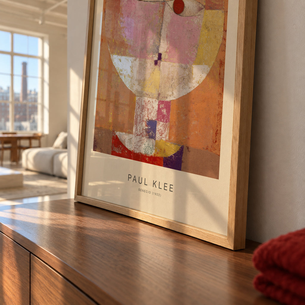 Senecio (Special Edition) - Paul Klee - Framed poster detail
