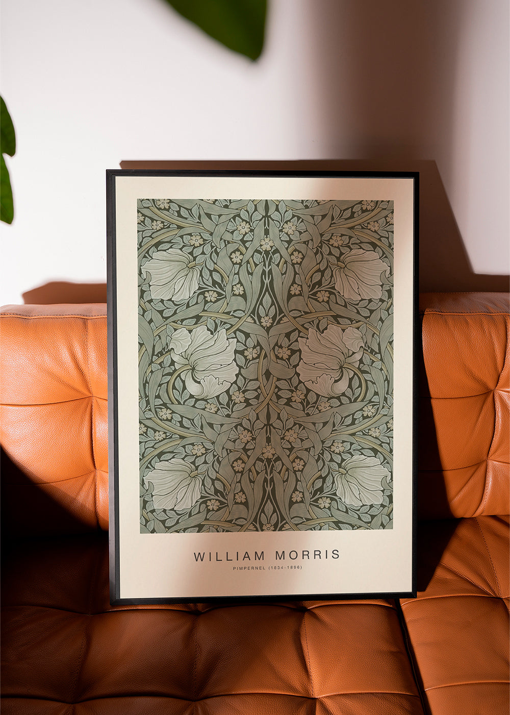 Botanisk poster Pimpernel William Morris