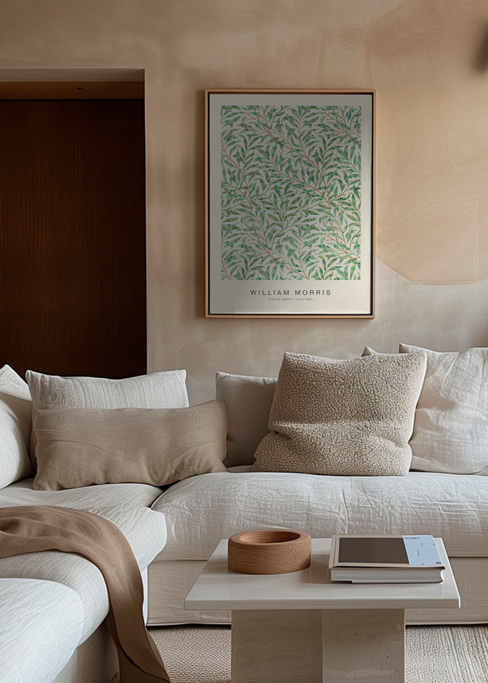 Botanisk poster Willow Bough bladverk
