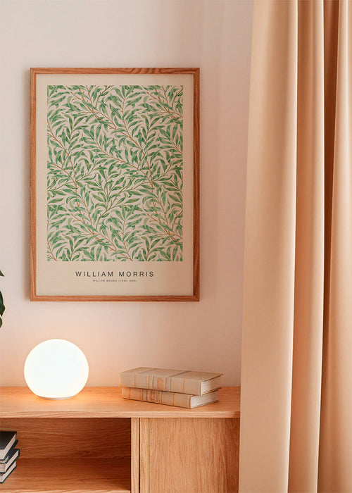 Botanisk poster Willow Bough bladverk