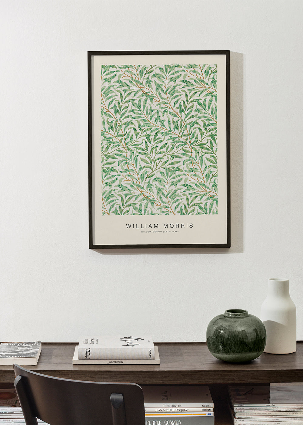 Botanisk poster Willow Bough bladverk