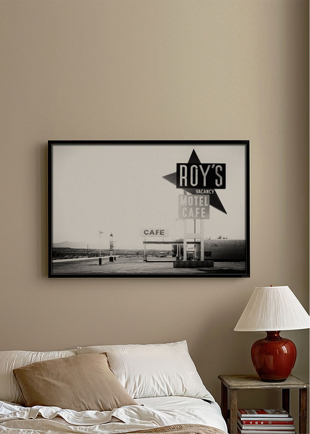 Vintage affisch Roy's Motel Café Route 66
