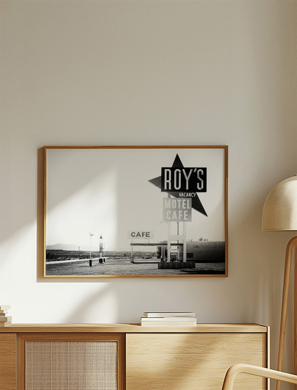 Vintage affisch Roy's Motel Café Route 66