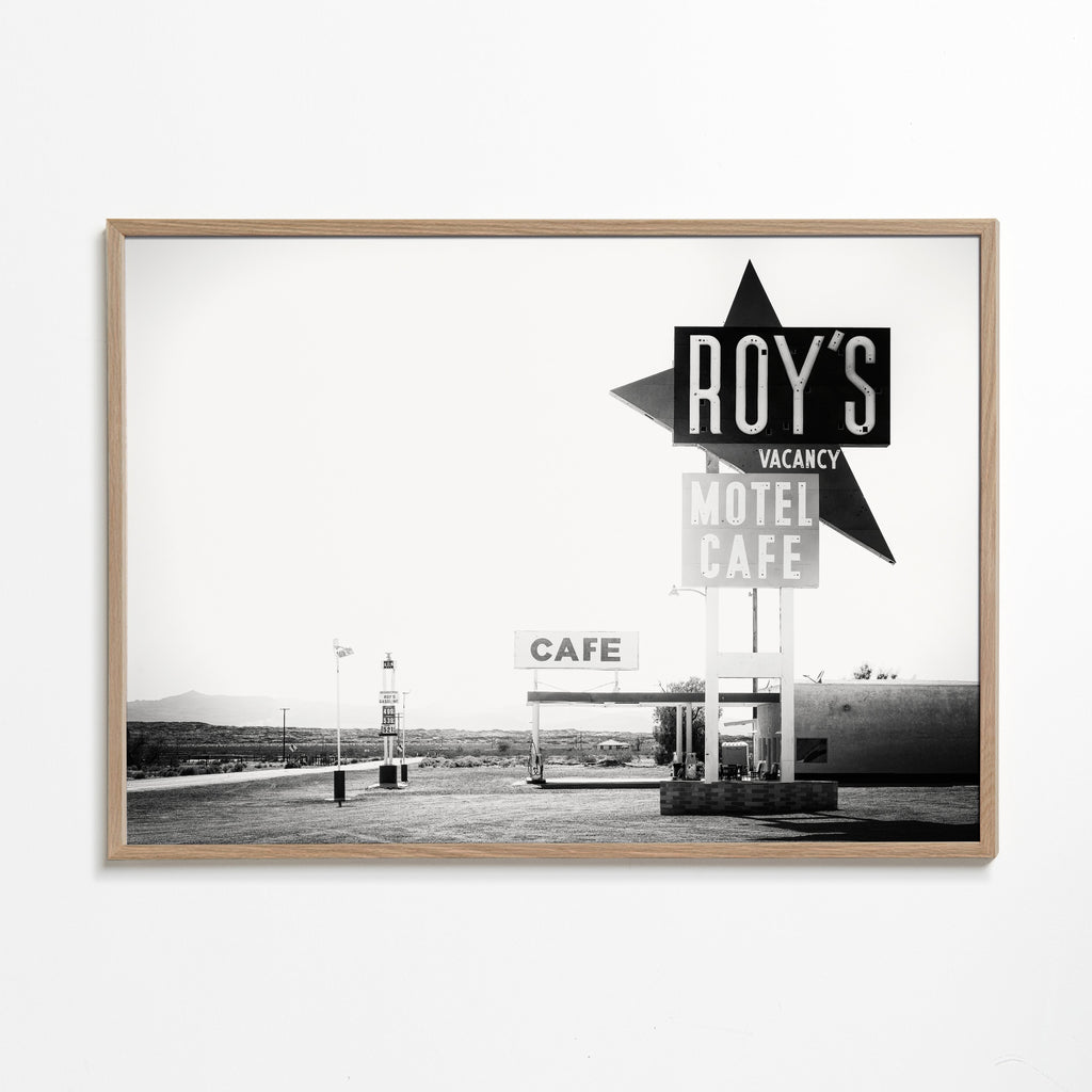 Vintage affisch Roy's Motel Café Route 66