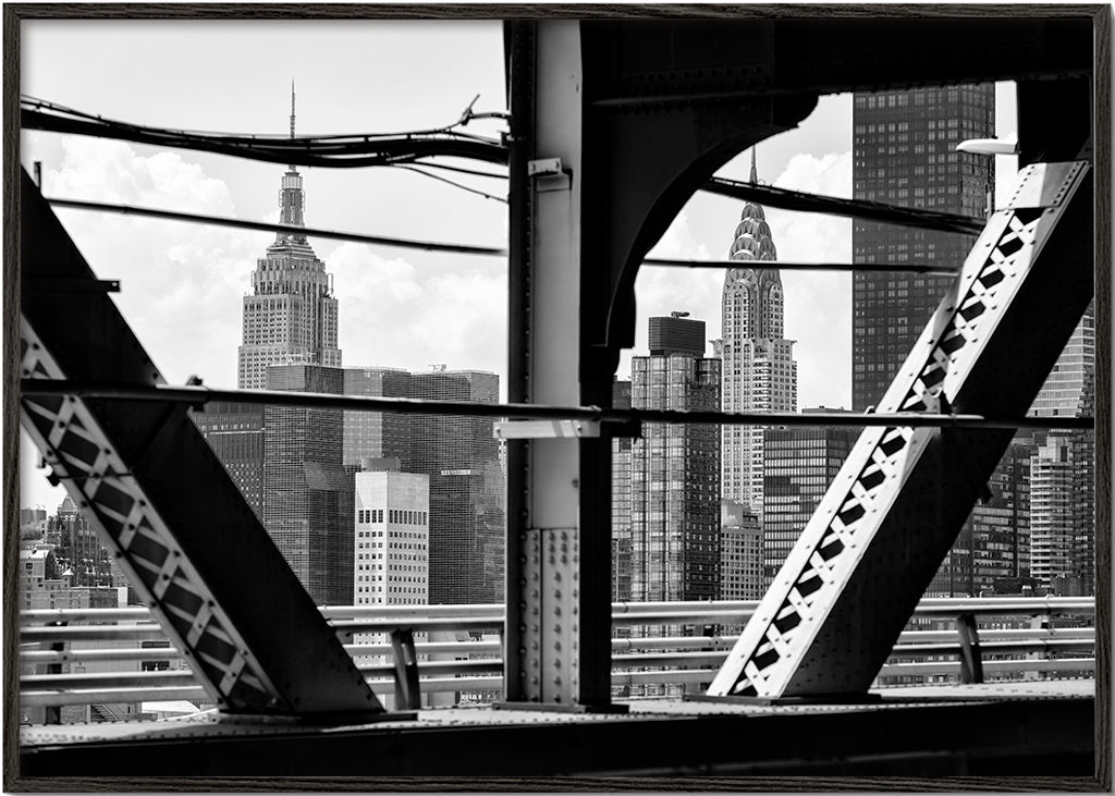 Stadstavla: Manhattan i svartvitt