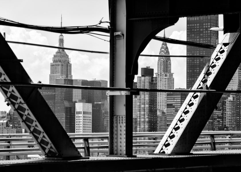 Stadstavla: Manhattan i svartvitt