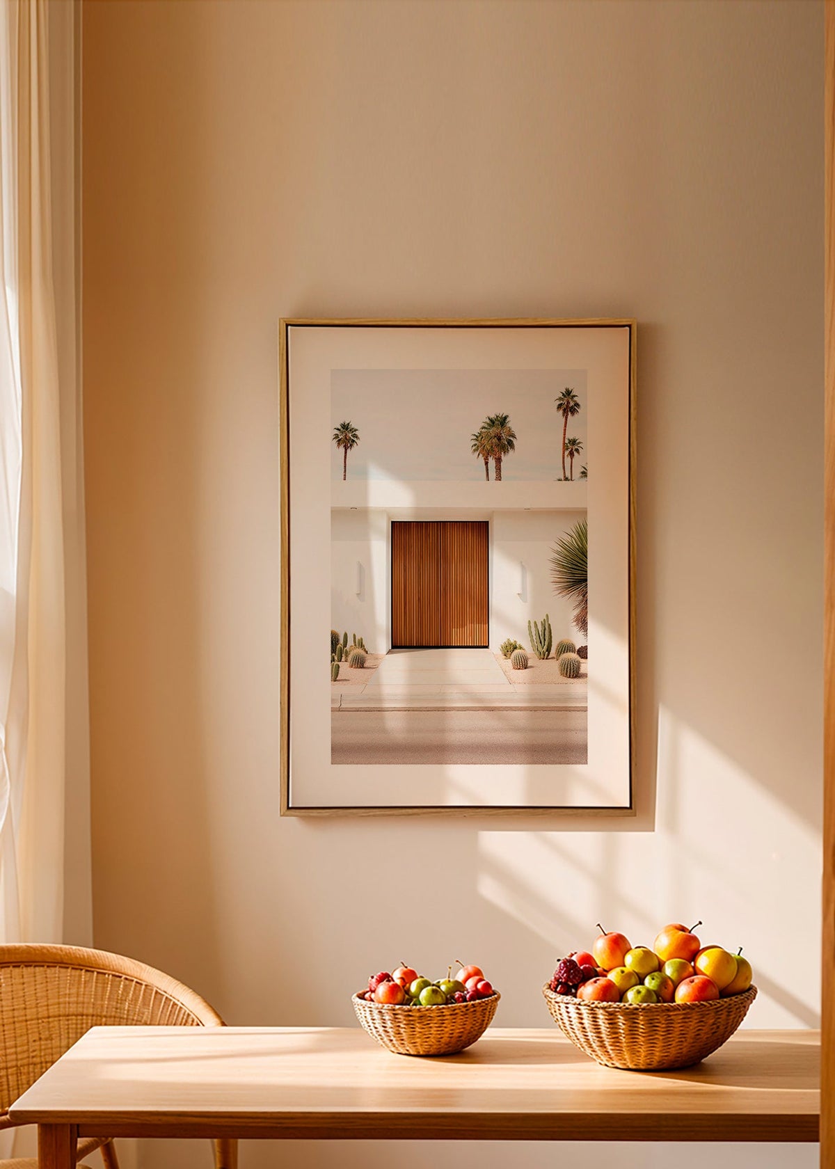 Arkitekturfotografi med lamelldörr – Canvas2
